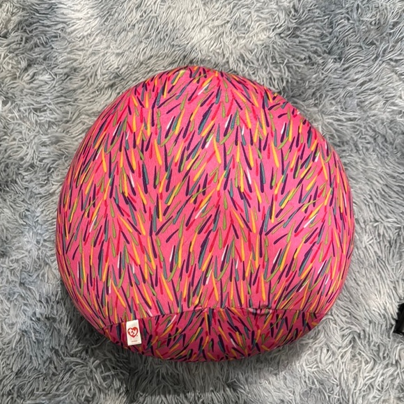 Ty Pink Hedgehog Plush with Colorful Spikes - Picture 3 of 6